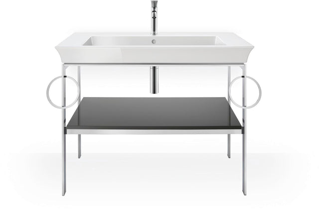 DURAVIT White Tulip Möbelwaschtisch 1050 mm Weiß mit Überlauf und WonderGliss