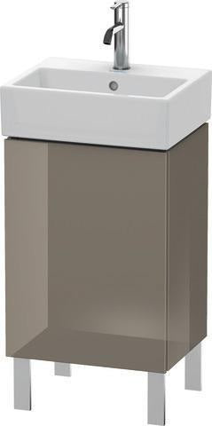 DURAVIT L-Cube Waschtischunterbau 593x434x341 mm, amerikanisch nussbaum, Anschlag links, für Vero Air