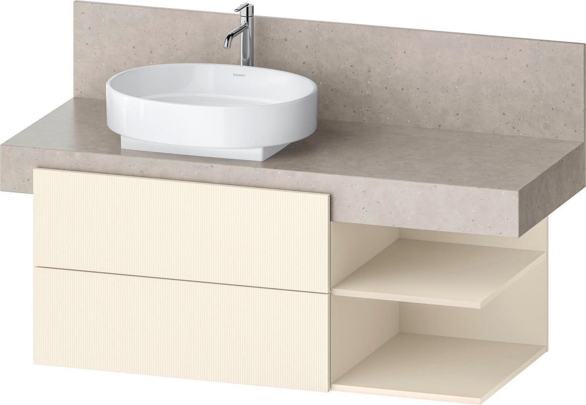 Duravit Balcoon Konsolenwaschtischunterbau 1200 mm mit 2 Schubkästen und Push-Open