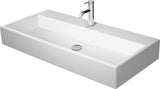 DURAVIT Waschtisch Vero Air 1000 mm ohne Überlauf, mit Hahnlochbank, geschliffen, weiß