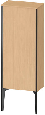 DURAVIT Halbhochschrank XViu 890 mm, rechtsdrehend, Eiche Natur, Tip-On & Soft-Close