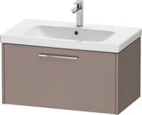 Duravit D-Code 2.0 Waschtischunterbau wandhängend 784 mm Weiß Matt mit Auszug und Soft-Close