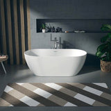 Duravit D-Neo Einhebel-Wannenmischer bodenstehend mit Keramikmischsystem in Chrom