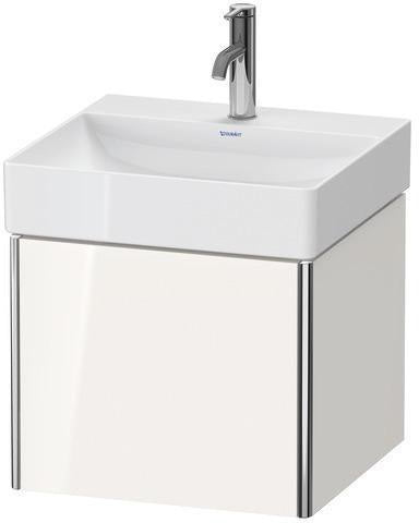 Duravit Waschtischunterbau XSquare 397x484x460mm, 1 Auszug, weiß matt – wandhängend für DuraSquare