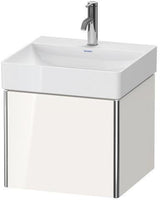 Duravit Waschtischunterbau XSquare 397x484x460mm, 1 Auszug, weiß matt – wandhängend für DuraSquare