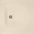 DURAVIT Sustano Duschwanne 800x800x30 Mineralguss Cream Matt – Quadratisch, Bodenbündig