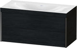 Duravit XViu c-bonded Waschtischunterschrank 1000 mm Eiche mit 2 Schubkästen