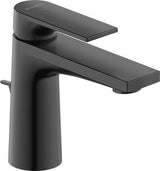 DURAVIT Tulum by Starck Einhebel-Waschtischmischer Schwarz Matt mit Zugstange