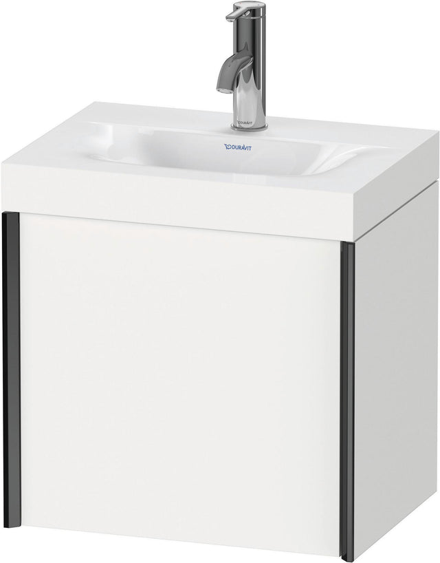 DURAVIT XViu Waschtischunterbauset 460x450x330mm 1 Tür weiß matt mit Rahmen
