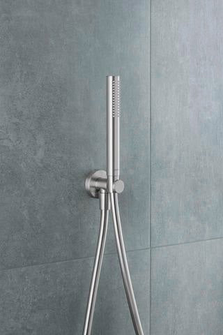 DURAVIT Wandanschlussbogen 55x102 mm rund in Gold poliert – Brausen und Zubehör