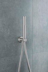 DURAVIT Wandanschlussbogen 55x102 mm rund in Gold poliert – Brausen und Zubehör