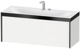 Duravit Möbelwaschtischset XVIU 1200x480mm Chaos-Marmor / Ta s-matt mit Unterbau und Auszug