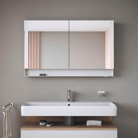 DURAVIT Waschtisch Qatego Studio F. A. Porsche 1200 mm weiß HygieneGlaze