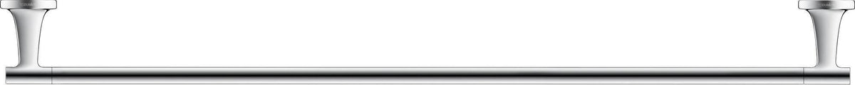 DURAVIT Starck T Handtuchhalter, Chrom, 610 mm – Wandmontage, verdeckte Befestigung