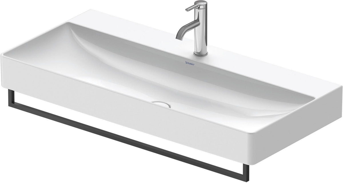 DURAVIT Universal Handtuchhalter Chrom 941 mm – 1 Arm, eckiges Design