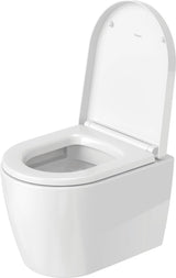 Duravit ME by Starck WC-Sitz mit Absenkautomatik – Weiß, Duroplast, Edelstahl-Scharniere
