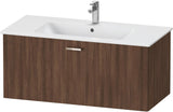 Duravit XBase Waschtischunterbau 600 mm wandhängend, 1 Auszug, weiß matt, mit Soft-Close