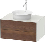 DURAVIT White Tulip Waschtischunterbau wandhängend 800 mm mit 2 Schubkästen & LED-Innenbeleuchtung