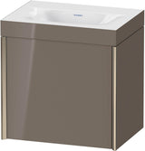DURAVIT XViu Waschtischunterbau 1 Tür 460x450x330 mm champagner matt / dolomiti grey