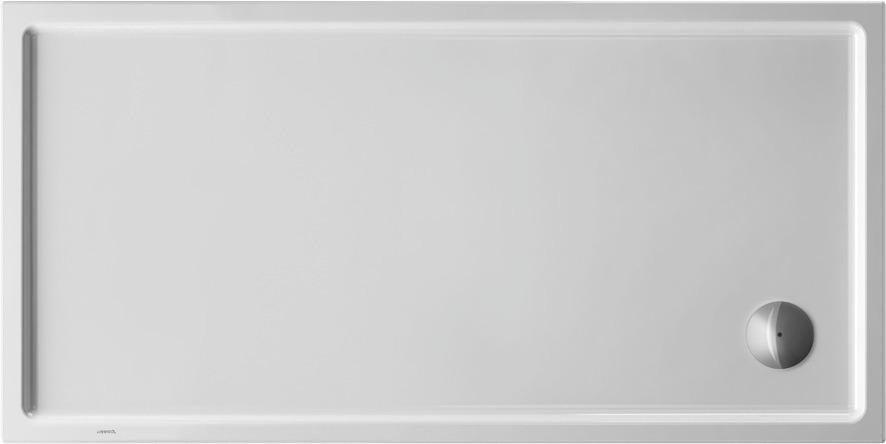 DURAVIT Starck Slimline Duschwanne 1400x750 mm Weiß Sanitäracryl mit Antislip