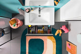 DURAVIT D-Neo Einhebel-Waschtischmischer mit Zugstange, Chrom – 109 mm Ausladung
