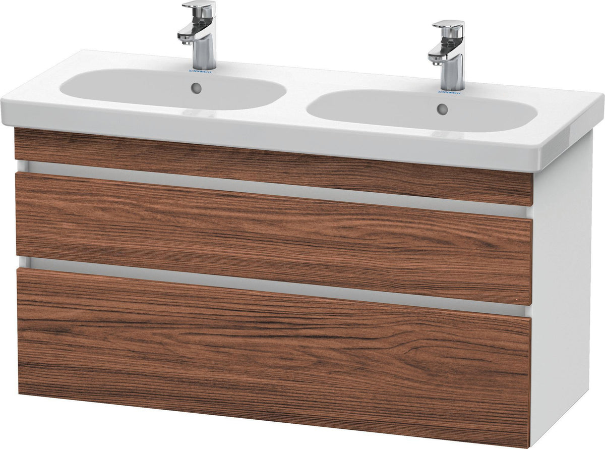 Duravit DuraStyle Waschtischunterbau 1150 mm, 2 Schubkästen, weiß matt – wandhängend