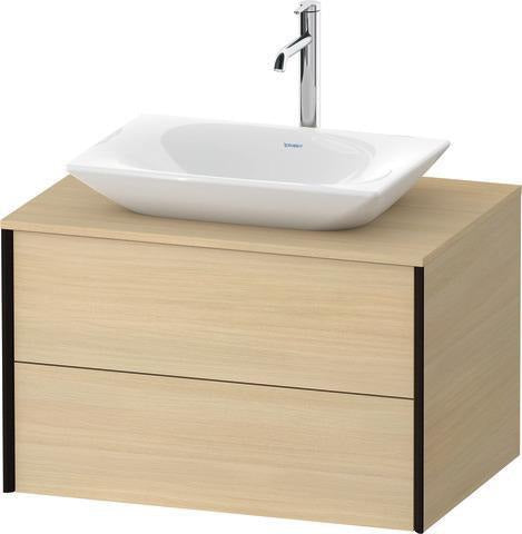Duravit Waschtischunterbau XVIU 800x550mm Champagner Matt mit Konsolenplatte