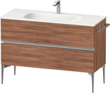 DURAVIT Sivida Waschtischunterbau 1210 mm Eiche mit 2 Schubkästen und Soft-Close