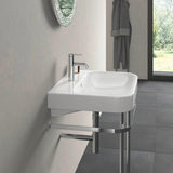 DURAVIT Möbelwaschtisch Happy D.2 600 mm mit Überlauf, 1 Hahnloch, weiß