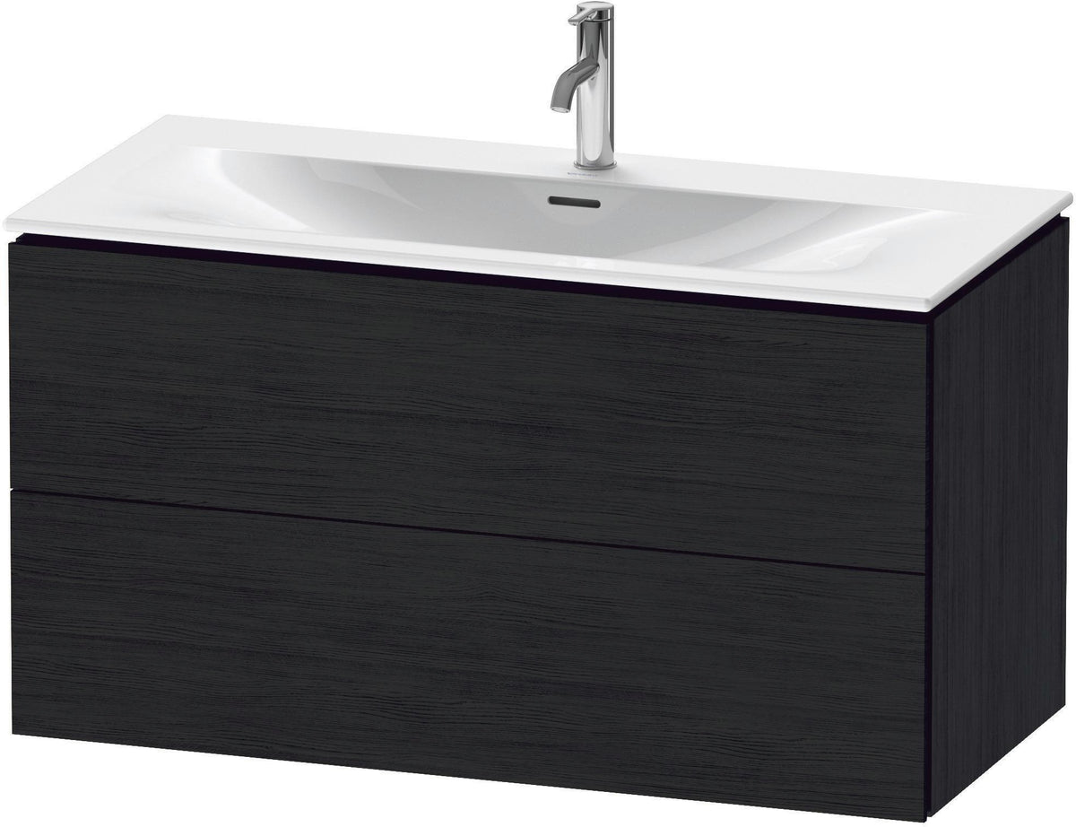 DURAVIT L-Cube Waschtischunterbau, wandhängend, 1020 mm, 2 Schubkästen, weiß matt