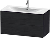 DURAVIT L-Cube Waschtischunterbau, wandhängend, 1020 mm, 2 Schubkästen, weiß matt