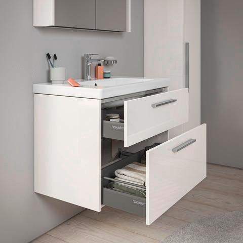 DURAVIT D-Code 2.0 Waschtischunterbau 784 mm Eiche Marmor mit Soft-Close