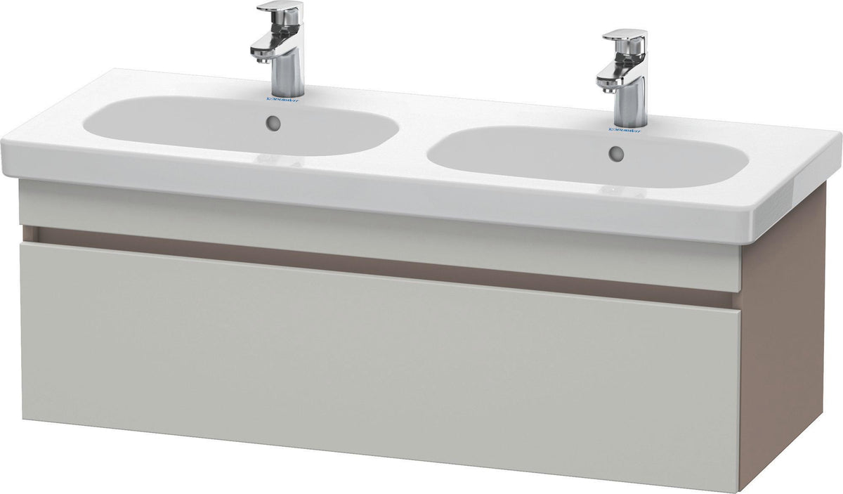 Duravit DuraStyle Waschtischunterbau 1150 mm wandhängend, 1 Auszug, weiß matt – mit Soft-Close