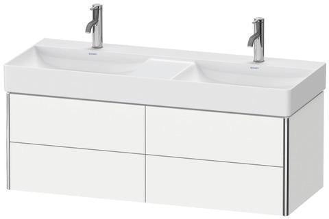 Duravit XSquare Waschtischunterbau 1184 mm wandhängend mit Schubkasten in s-matt
