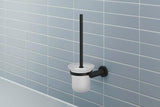 DURAVIT D-Code Bürstengarnitur wandhängend aus Messing in Chrom – 154 x 154 x 342 mm