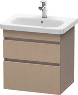 DURAVIT DuraStyle Waschtischunterbau wandhängend 580 mm mit 2 Schubkästen, weiß matt