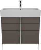 DURAVIT Vero Air Waschtisch 800 mm, weiß, mit Überlauf & Hahnlochbank