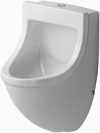 Duravit Urinal STARCK 3 330x350mm von oben, ohne Fliege, weiss, WonderGliss