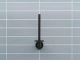 DURAVIT D-Code Ersatzrollenhalter Chrom – Wandmontage, 1 Rolle, verchromt