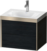 DURAVIT XViu Waschtischunterbauset c-bonded 503x600x480 mm Eiche mit 2 Schubkästen