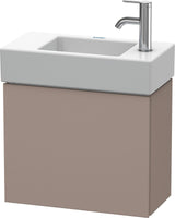 DURAVIT L-Cube Waschtischunterbau 480 mm betongrau matt, wandhängend, 1 Tür rechts
