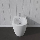 DURAVIT B.2 Einhebel-Bidetmischer Chrom 127 mm mit Zugstangen-Ablaufgarnitur
