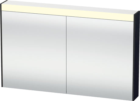 Duravit Spiegelschrank Brioso BR7102 betongrau 820 mm mit LED-Beleuchtung, Steckdose und Soft-Close