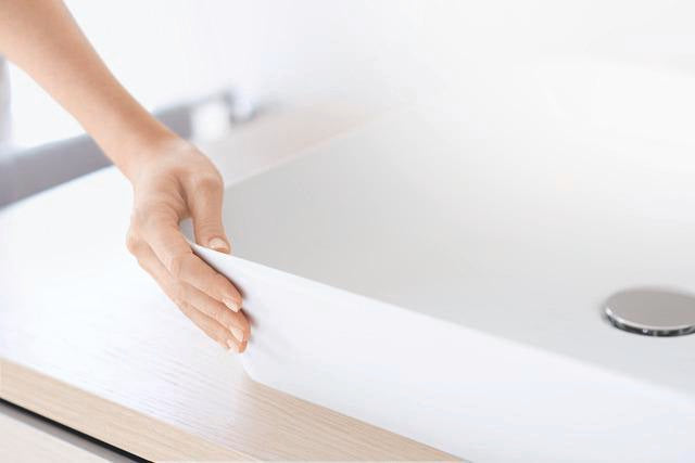 DURAVIT Cape Cod Aufsatzbecken 460 mm mit WonderGliss, ohne Überlauf, weiß seidenmatt
