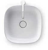DURAVIT Aufsatzbecken Zencha 420 mm Weiß, geschliffen, ohne Überlauf & Hahnloch – DuraCeram