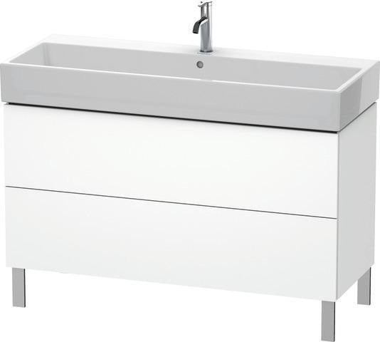 Duravit L-Cube Waschtischunterbau 1184 mm amerikanisch Nussbaum für Vero Air