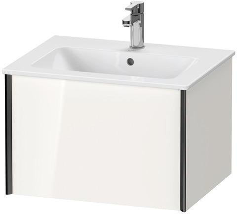 Duravit Waschtischunterbau XVIU 610 mm weiß matt mit Tip-On-Technik für ME by Starck