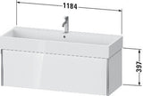 Duravit Waschtischunterbau XVIU 1184 mm Nussbaum Mitte für Vero Air – Matt