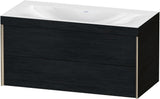 Duravit XViu c-bonded Waschtischunterschrank 1000 mm Eiche mit 2 Schubkästen
