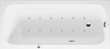 DURAVIT Qatego Whirlwanne 1700x750mm Einbau Weiß mit Fußgestell